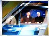 Handgun stops 2 pit bulls attacking a dog