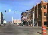 1986 Drive-through of Downtown Canton, Ohio