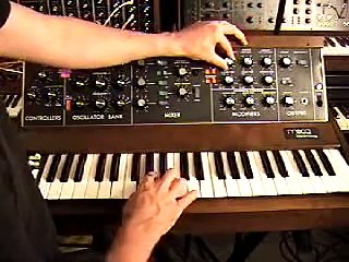 Demonstration of the Moog Minimoog
