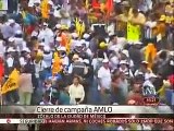 Antes del Cierre de campaña de AMLO en el Zócalo Capitalino