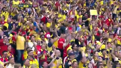 Arsenal vs Aston Villa, FA Cup Final, All Goals & Extnded Full Highlights, 30/05/2015