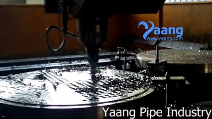 SS 904L Fixed Tube Sheet THK: 76MM Use For Heat Exchange - www.yaang.com