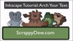 Arch Your Text in Inkscape for SCAL