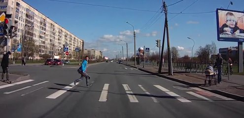 Le skateboarder le plus chanceux du monde
