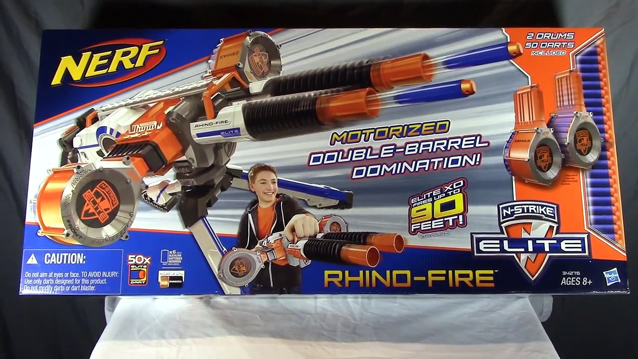 New Nerf! N-Strike Elite Rhino-Fire