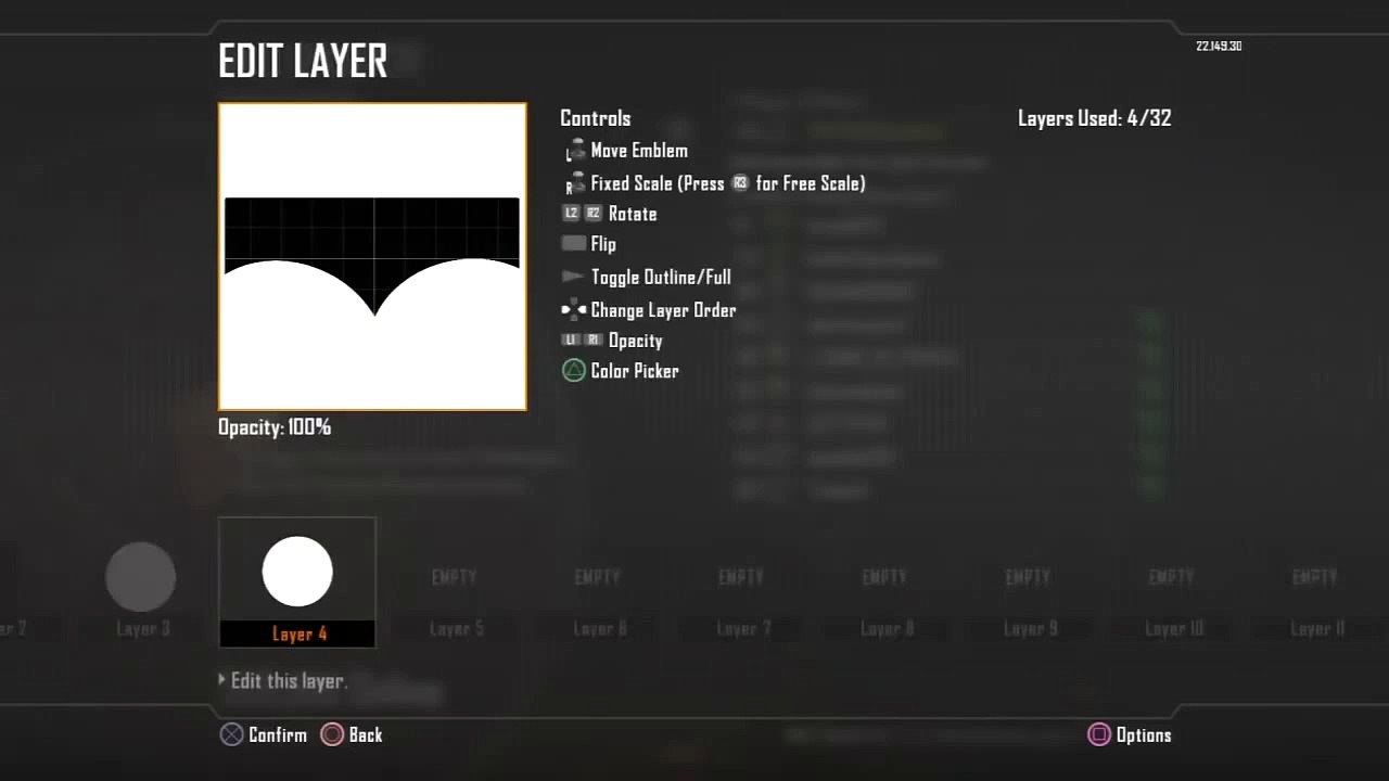 Black Ops 2 Dark Knight Rises (Batman) Emblem