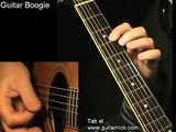 Guitar Boogie, Chuck Berry style - flatpicking   TAB! Acoustic guitar lesson