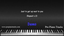 Want To Want Me Jason Derulo Piano Accompaniment Karaoke/Backing Track and Sheet Music
