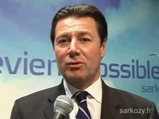 Christian Estrosi soutiens Sarkozy