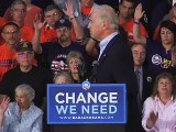 Joe Biden discusses the McCain/Palin Healthcare Tax