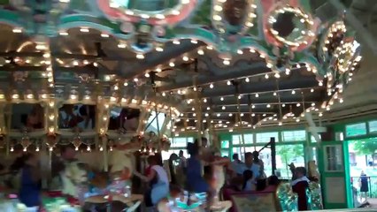 Glen Echo Carousel in action!  Glen Echo, MD
