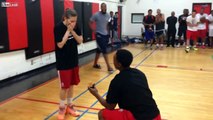 LiveLeak com   Guy makes a  Love and Basketball  inspired proposal