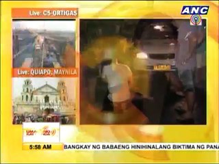 Cab hits two women in QC