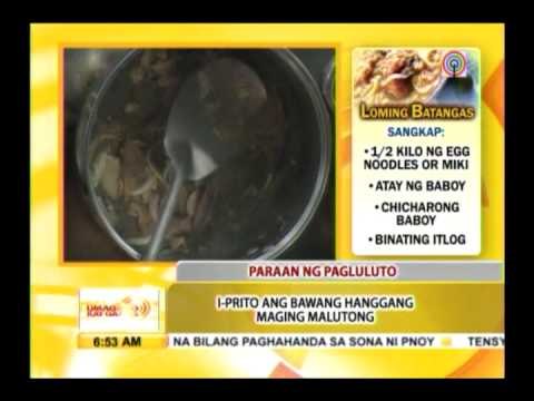 Rainy day recipe: Batangas-style Lomi