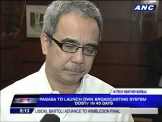 PAGASA to launch 'DOSTv'