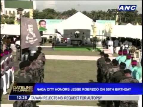Naga City honors Jesse Robredo on 55th birthday
