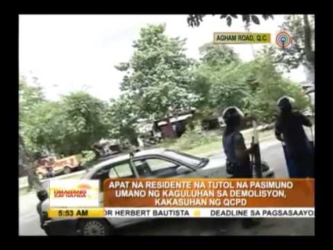 Cops file criminal raps vs informal settlers