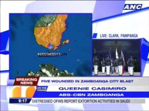 Grenade lobbed at gov't vehicle in Zambo, 5 hurt