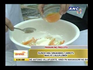 Recipe: Mixed vegetables with white sauce