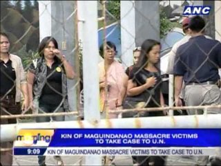 Massacre victims' kin seek UN help