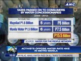 Consumers paying for Maynilad, Manila Water taxes