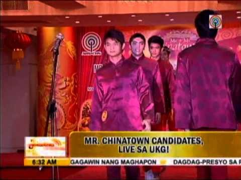 Mr. Chinatown hopefuls visit 'UKG' set