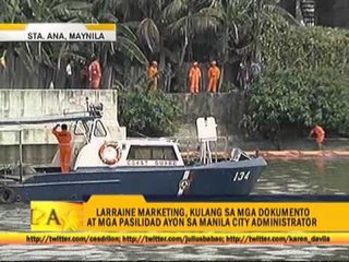 Pasig oil spill causes breathing difficulties