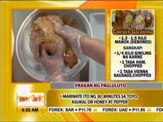 Recipe: Chicken Galantina
