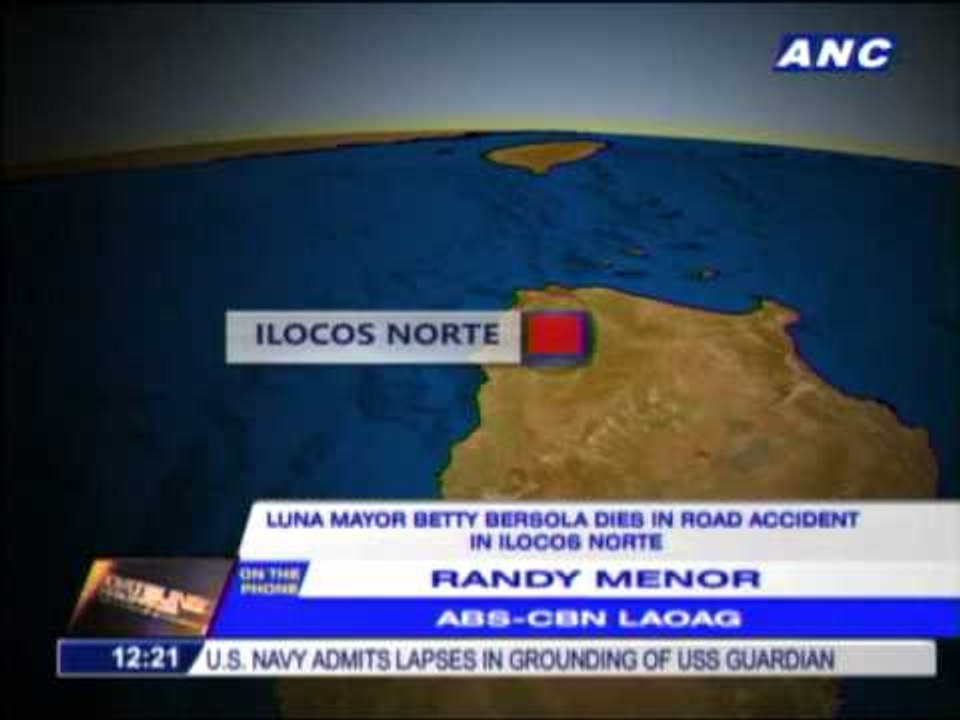 Apayao town mayor killed in road mishap