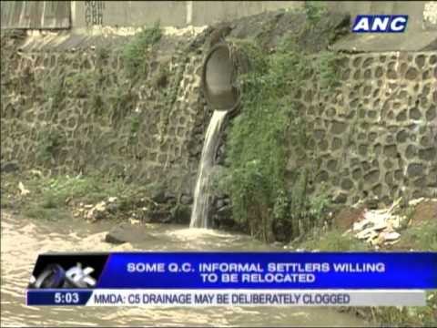 Some QC informal settlers willing to be relocated