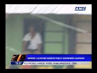 NDRRMC launches disaster awareness campaign