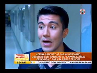 Luis tapes last episode of 'Deal Or No Deal'