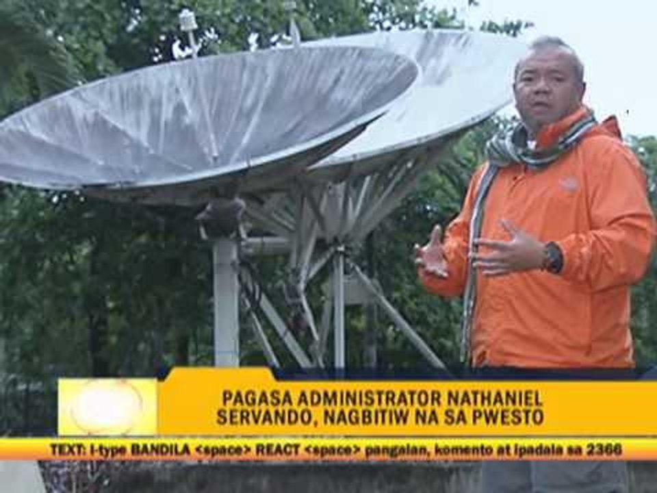 PAGASA chief seeks better opportunity abroad