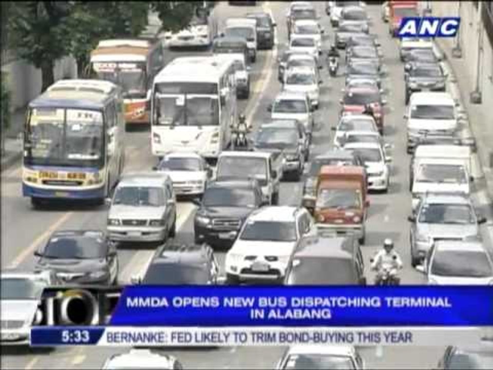 New bus dispatching terminal in Alabang opened
