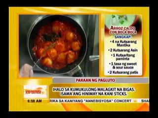 Recipe for the rainy season: Arroz Caldo con Bola-Bola