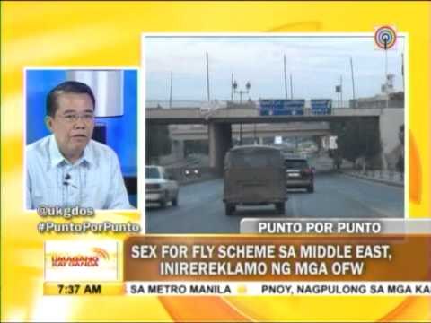 Punto por Punto: Sex-for-flight scheme sa Middle East