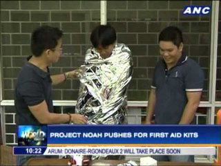 What's inside the Project Noah survival kit?