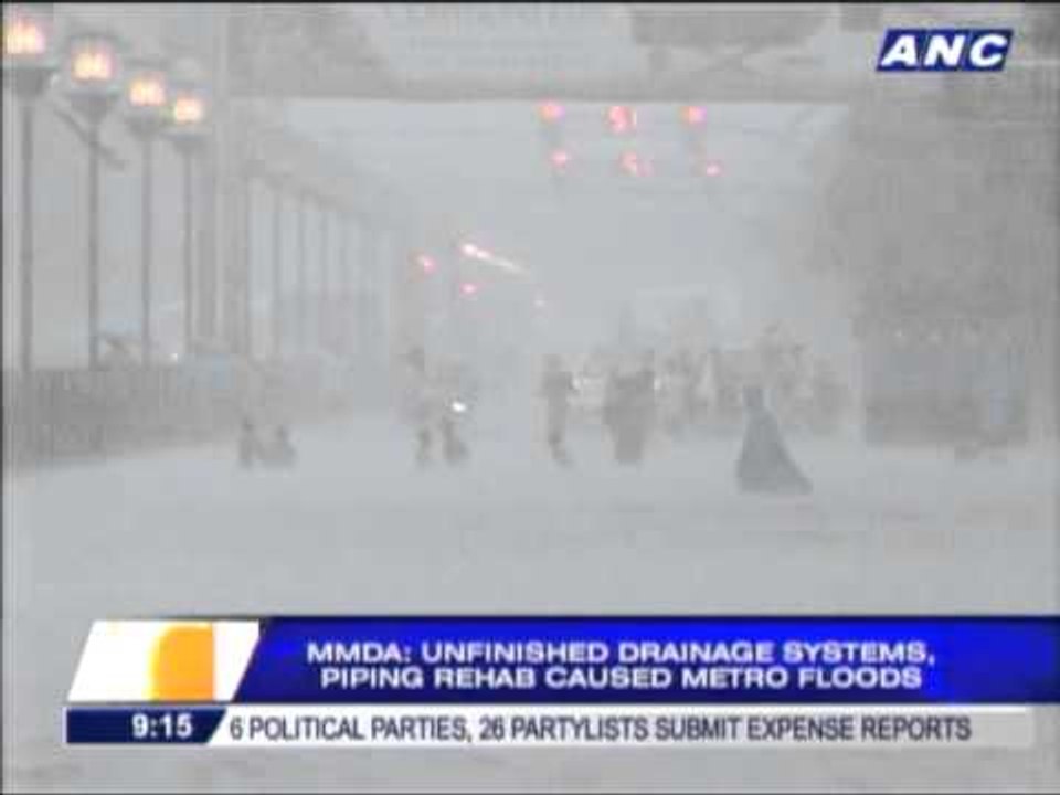 Unfinished drainage, clogged sewers blamed for Metro floods