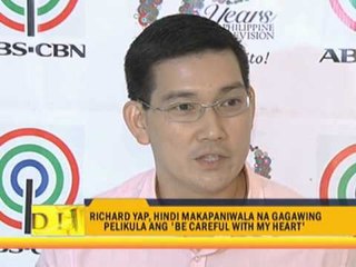 Sir Chief excited with 'Be Careful With My Heart' movie