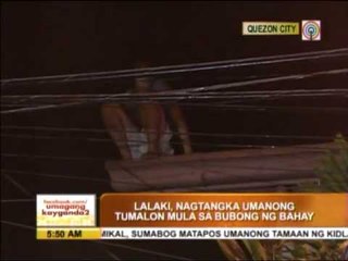 Man saved from suicide attempt in QC