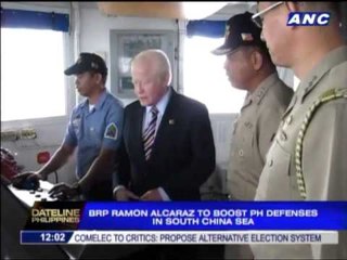 BRP Alcaraz to boost PH defenses in S. China Sea