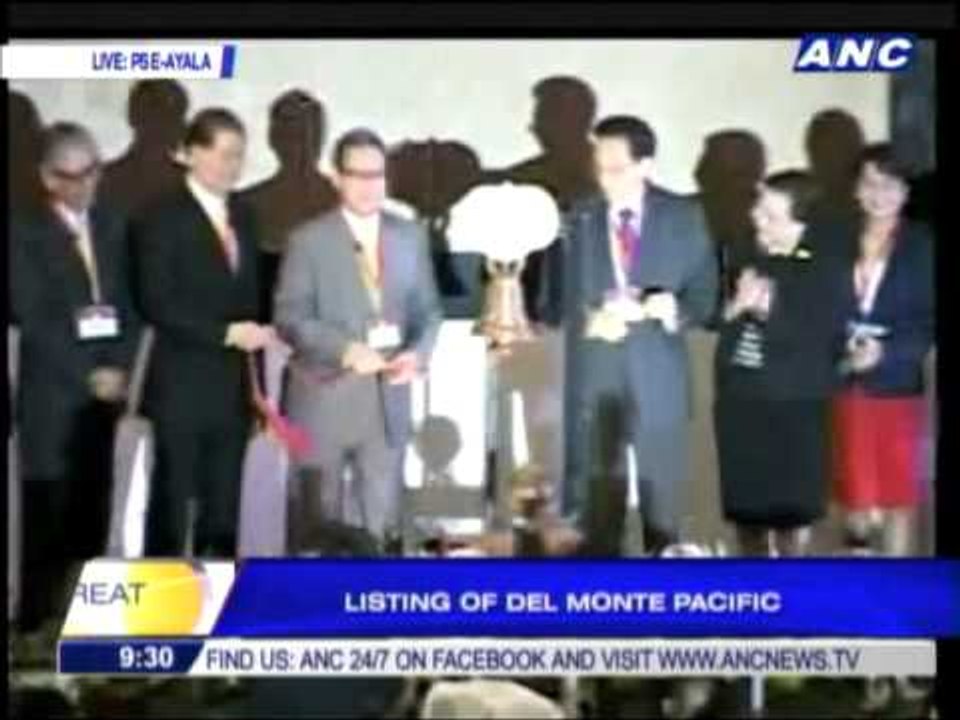 Del Monte lists on the PSE