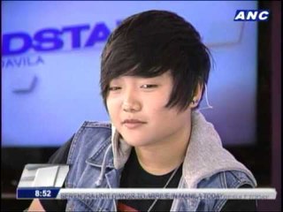 Newly out Charice sings 'Titanium'
