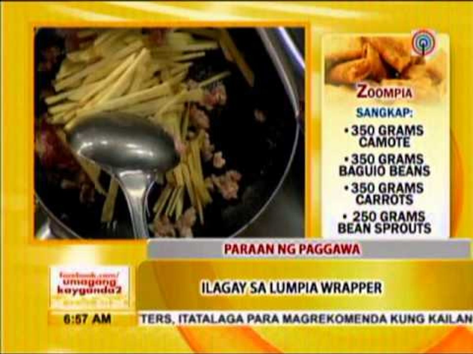 Healthy recipe: Zoompia