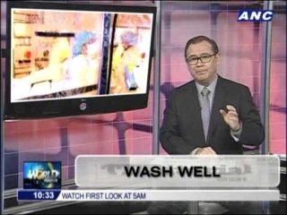Teditorial: Wash well