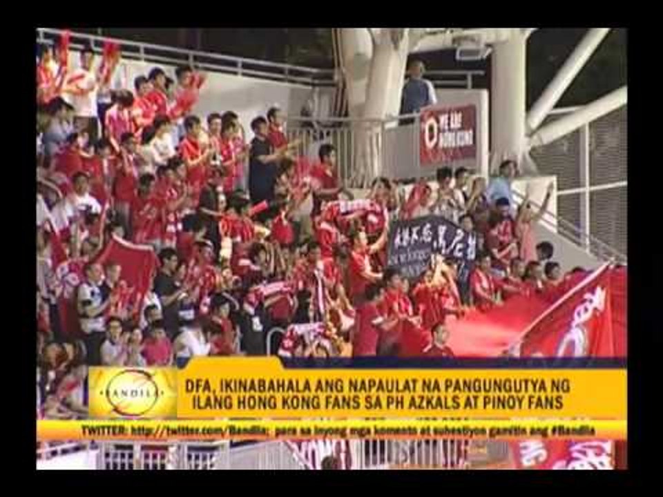 Racist abuse on Pinoy fans worries DFA
