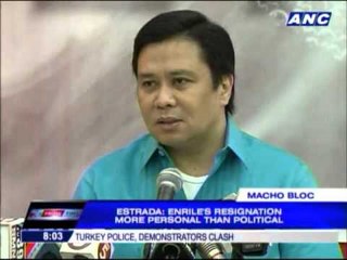 Senate 'macho bloc' rallies behind Enrile