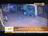 CCTV footage leads to motorcycle thief's arrest