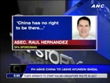 Philippines tells China to leave Ayungin Shoal