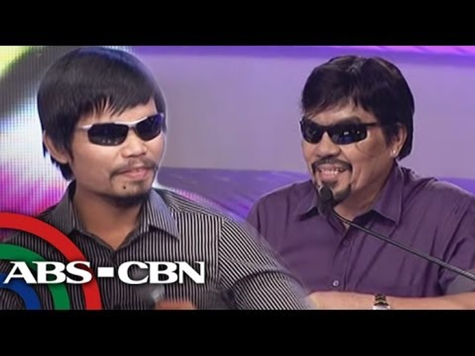 Willie Nepomuceno as Manny Pacquiao draws laughs